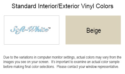 Barrington Limited Single Hung Color Choices Soft-Lite Windows