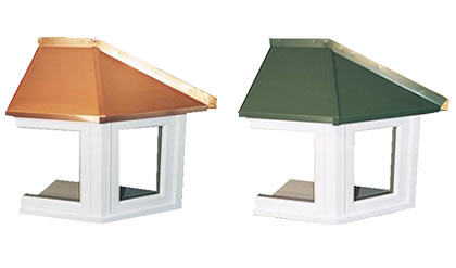 roof clad kits in copper and painted color