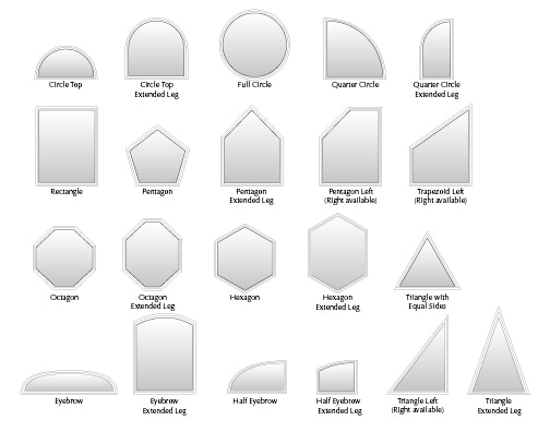 Picture Window Specialty Shapes